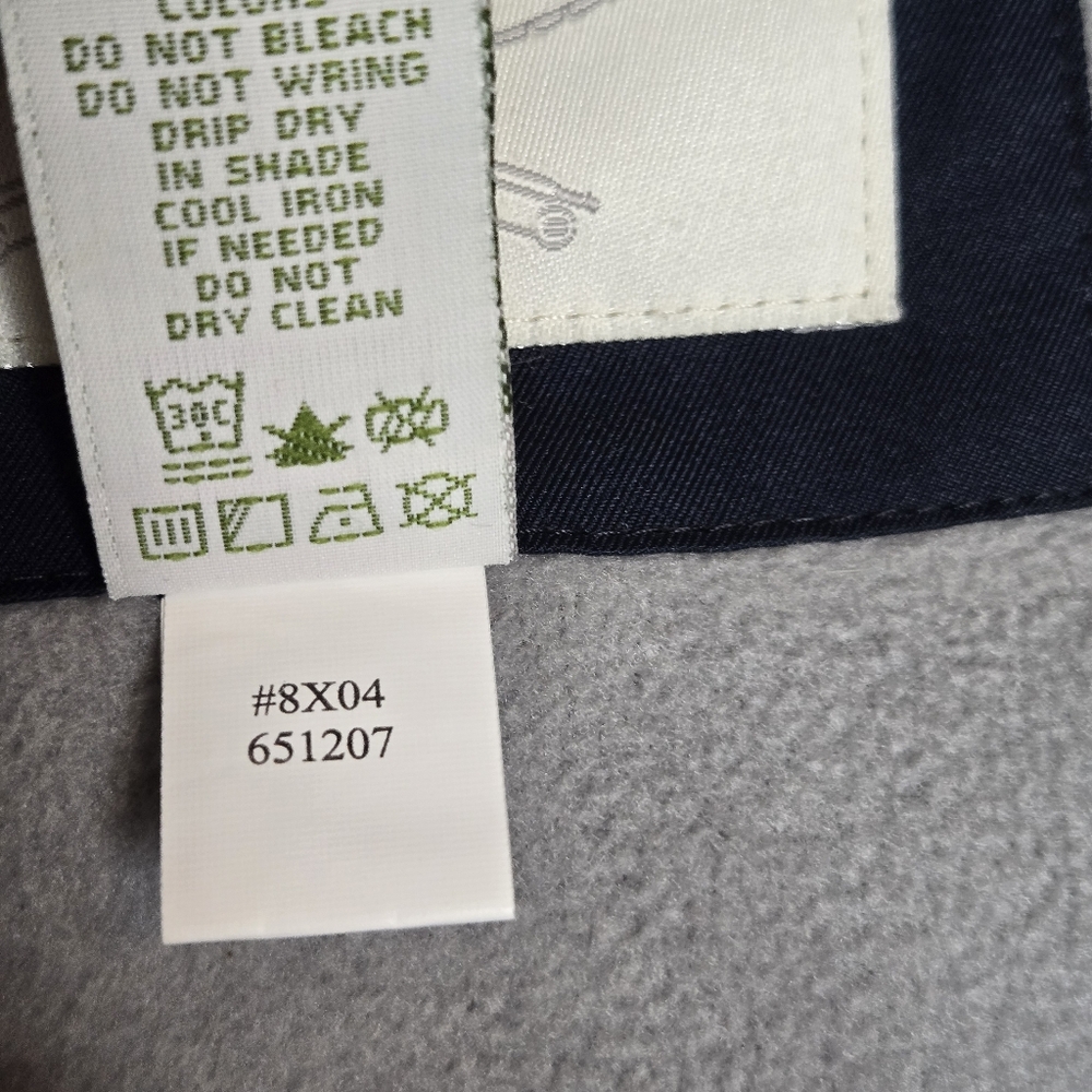Orvis Cascade Bone‎ Dry Fleece Lined Bomber Jacket Outdoor Navy Blue Men’s XL - Picture 5 of 7